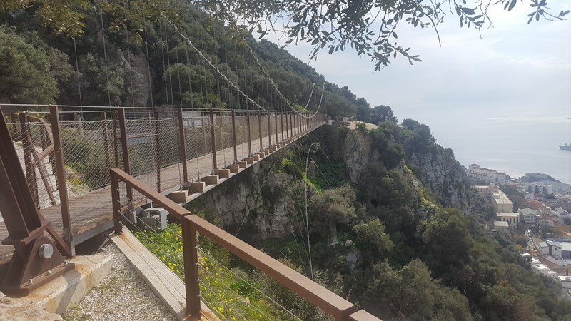 podul suspendat gibraltar