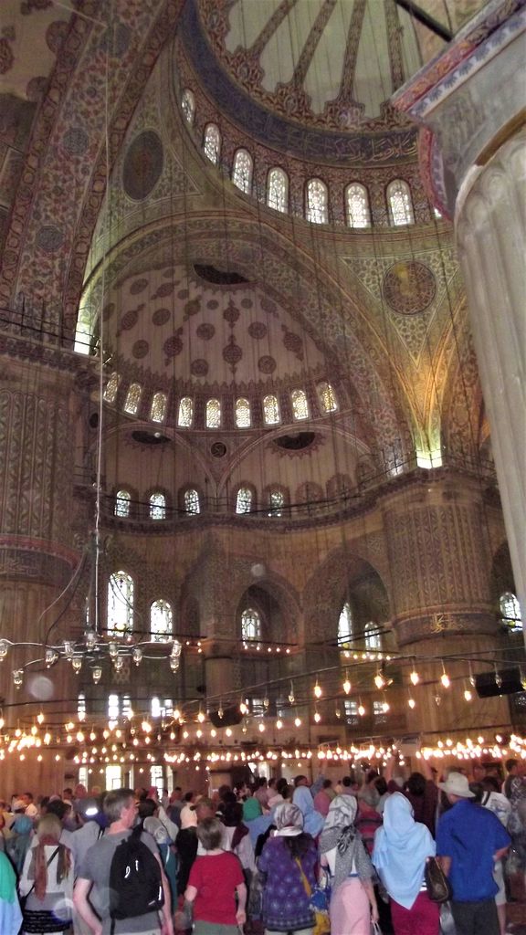 interior moschee istanbul
