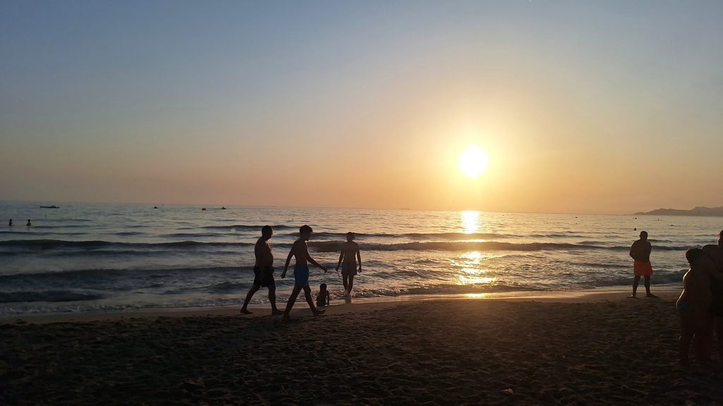 durres sunset